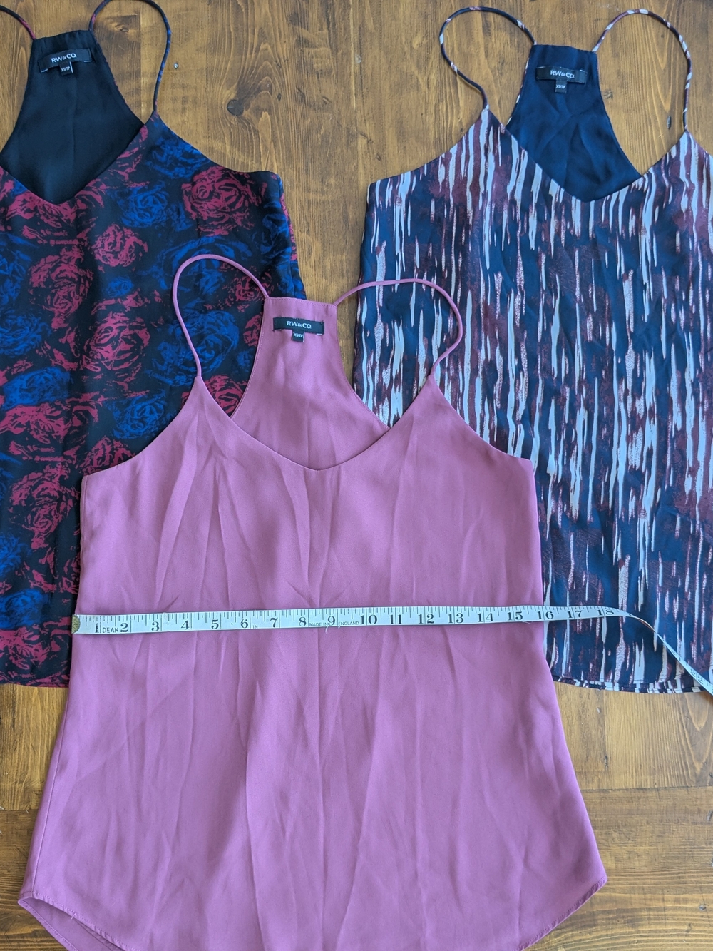 Three Flowy Camis